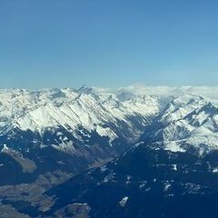 Flugwegposition um 13:34:16: Aufgenommen in der Nähe von Gemeinde Jochberg, 6373 Jochberg, Österreich in 2477 Meter